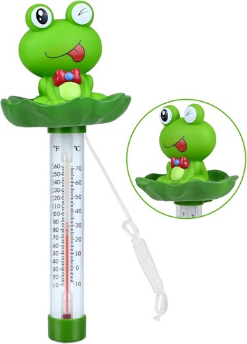 Schwimmendes poolthermometer - schwimmendes,