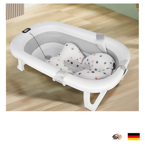 Faltbare baby badewanne mit - faltbare, baby-badewanne