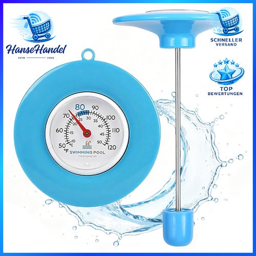 Poolthermometer analog - poolthermometer,