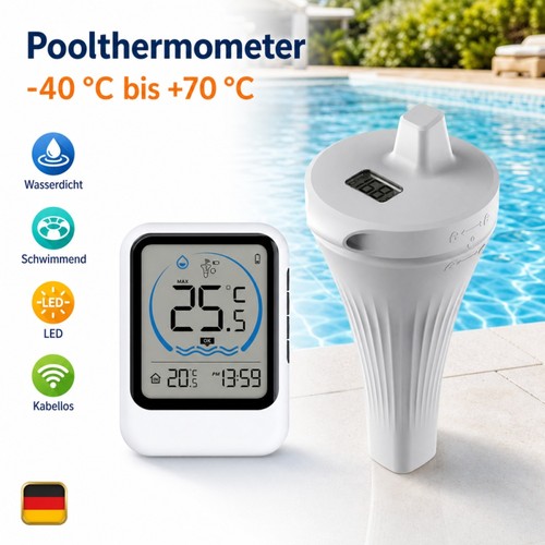 Thermometer schwimmring pool - thermometer,