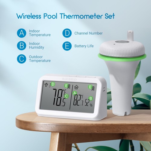 Wireless pool thermometer - wireless,