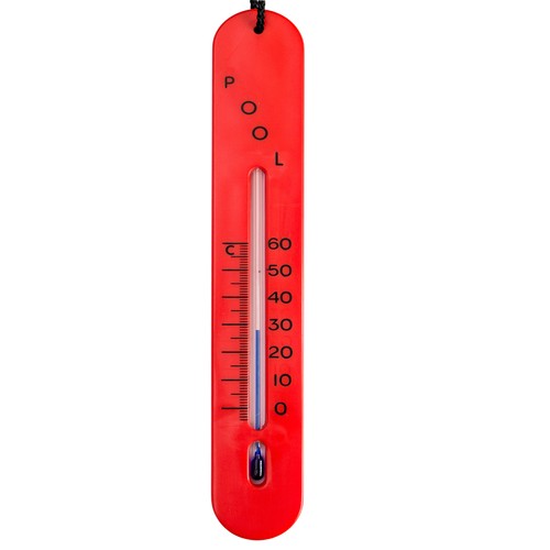 Poolthermometer rot sinkend